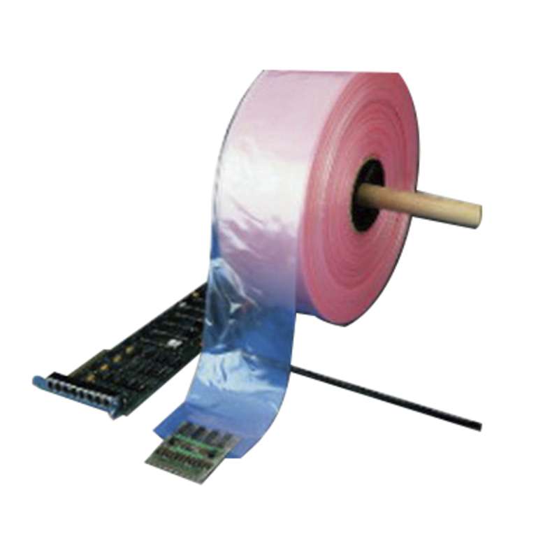 Anti-Static Poly Tubing, 2” x 1075’, 4 mil, Pink